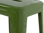 ΣΚΑΜΠΟ ΜΠΑΡ ΜΕΤΑΛΛΙΚΟ MELITA-PRO HM8642.53 ΣΕ LIGHT OLIVE GREEN 43x43x78Υεκ.