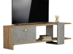 ΕΠΙΠΛΟ ΤΗΛΕΟΡΑΣΗΣ HENRIETTE HM8900.13 ΜΕΛΑΜΙΝΗ ΚΑΡΥΔΙ-STONE TEXTURE 120x28,5x39Υεκ.