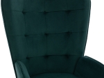 ΠΟΛΥΘΡΟΝΑ ΜΠΕΡΖΕΡΑ CRAWLEY ΜΕ ΥΠΟΠΟΔΙΟ HM8918.03 ΚΥΠΑΡΙΣΣΙ ΒΕΛΟΥΔΟ 70x57x103 εκ.