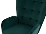 ΠΟΛΥΘΡΟΝΑ ΜΠΕΡΖΕΡΑ CRAWLEY ΜΕ ΥΠΟΠΟΔΙΟ HM8918.03 ΚΥΠΑΡΙΣΣΙ ΒΕΛΟΥΔΟ 70x57x103 εκ.
