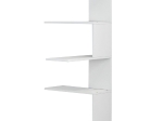 ΕΠΙΤΟΙΧΙΑ ΡΑΦΙΕΡΑ RORY HM8931.11 ΜΕΛΑΜΙΝΗ ΣΕ ΛΕΥΚΟ 22x51,5x109Υ εκ.