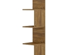 ΕΠΙΤΟΙΧΙΑ ΓΩΝΙΑΚΗ ΡΑΦΙΕΡΑ ILLUSION HM8935.11 ΜΕΛΑΜΙΝΗ ΣΕ ΣΚΟΥΡΟ ΦΥΣΙΚΟ 25x25x105,4Υεκ.