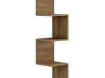 ΕΠΙΤΟΙΧΙΑ ΓΩΝΙΑΚΗ ΡΑΦΙΕΡΑ ILLUSION HM8935.11 ΜΕΛΑΜΙΝΗ ΣΕ ΣΚΟΥΡΟ ΦΥΣΙΚΟ 25x25x105,4Υεκ.