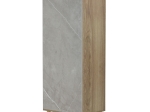 ΠΑΠΟΥΤΣΟΘΗΚΗ-ΝΤΟΥΛΑΠΙ ALVARO HM8954.11 ΜΕΛΑΜΙΝΗ SONAMA-STONE TEXTURE 50Χ38Χ135Yεκ.