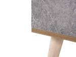 ΠΑΠΟΥΤΣΟΘΗΚΗ-ΝΤΟΥΛΑΠΙ ALVARO HM8954.12 ΜΕΛΑΜΙΝΗ SONAMA-STONE TEXTURE 50Χ38Χ135Yεκ.