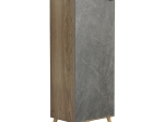 ΠΑΠΟΥΤΣΟΘΗΚΗ-ΝΤΟΥΛΑΠΙ ALVARO HM8954.14 ΜΕΛΑΜΙΝΗ SONAMA-STONE TEXTURE 50Χ38Χ135Yεκ.