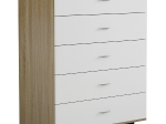 ΣΥΡΤΑΡΙΕΡΑ ΜΕΛΑΜΙΝΗΣ THORG HM8995.04- 5 ΣΥΡΤΑΡΙΑ ΣΕ SONAMA-ΛΕΥΚΟ 80Χ40Χ100Yεκ.