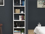 ΒΙΒΛΙΟΘΗΚΗ CLASSIKER HM9226.11 ΜΕΛΑΜΙΝΗΣ ΛΕΥΚH 48,5x22x160Υεκ.