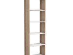 ΒΙΒΛΙΟΘΗΚΗ CLASSIKER HM9226.12 ΜΕΛΑΜΙΝΗΣ SONΟMA-ΛΕΥΚΟ 48,5x22x160Υεκ.