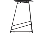ΣΚΑΜΠΟ ΜΠΑΡ NAILA HM9299.02 ΜΑΥΡΟ ΜΕΣΑΙΟΥ ΥΨΟΥΣ 44x44x74Yεκ.