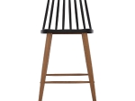 ΣΚΑΜΠΟ ΜΠΑΡ VANESSA ΜΑΥΡΟ ΜΕΣΑΙΟΥ ΥΨΟΥΣ HM9300.02  43x45x97Υεκ.
