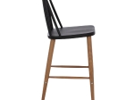 ΣΚΑΜΠΟ ΜΠΑΡ VANESSA ΜΑΥΡΟ ΜΕΣΑΙΟΥ ΥΨΟΥΣ HM9300.02  43x45x97Υεκ.