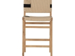 ΣΚΑΜΠΟ ΜΕΣΑΙΟΥ ΥΨΟΥΣ HM9325.01 RUBBERWOOD & ΣΧΟΙΝΙ-ΦΥΣΙΚΟ RUSTIC 45x46x95Υεκ.
