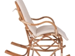 ΚΟΥΝΙΣΤΗ ΠΟΛΥΘΡΟΝΑ ΜΕ ΜΑΞΙΛΑΡΙ SANTA FE RATTAN HM9343 60x103x90Υ εκ.