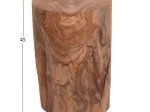 ΒΟΗΘΗΤΙΚΟ ΤΡΑΠΕΖΑΚΙ/ΣΚΑΜΠΟ TRONCO HM9374.21 ΞΥΛΟ TEAK--ΦΥΣΙΚΟ Φ30x45Υεκ.