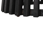 ΤΡΑΠΕΖΙ ΤΡΑΠΕΖΑΡΙΑΣ FRANTZ HM9388.12 ΜΑΣΙΦ MINDI ΞΥΛΟ ΣΕ ΜΑΥΡΟ Φ120X76,5Υεκ.