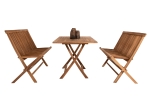 ΣΕΤ ΤΡΑΠΕΖΑΡΙΑΣ ΕΞΩΤ. ΧΩΡΟΥ 3ΤΜΧ KENDALL HM11952 ΜΑΣΙΦ ΞΥΛΟ TEAK ΦΥΣΙΚΟ