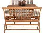 ΣΕΤ ΤΡΑΠΕΖΑΡΙΑΣ ΕΞΩΤ. ΧΩΡΟΥ 3ΤΜΧ KENDALL HM11952 ΜΑΣΙΦ ΞΥΛΟ TEAK ΦΥΣΙΚΟ