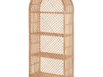 ΒΙΒΛΙΟΘΗΚΗ HM9552 ΑΠΟ ΦΥΣΙΚΟ RATTAN ΣΕ ΦΥΣΙΚΟ ΧΡΩΜΑ 80x40x182Υεκ.