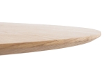 ΤΡΑΠΕΖΙ ΣΤΡΟΓΓΥΛΟ DENTY HM9612.01 MDF ΜΕ ΚΑΠΛΑΜΑ ΔΡΥΟΣ-ΧΡΩΜΑ ΔΡΥΟΣ Φ120x75Υεκ.