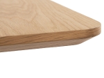 ΤΡΑΠΕΖΙ ΤΡΑΠΕΖΑΡΙΑΣ TRENK HM9614.01 MDF ΜΕ ΚΑΠΛΑΜΑ ΔΡΥΟΣ ΦΥΣΙΚΟ-ΜΑΥΡΟ ΜΕΤΑΛΛΟ 120x120x75Υεκ.