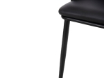 ΚΑΡΕΚΛΑ DELF HM9617.01 PU ΜΑΥΡΟ-ΜΑΥΡΑ ΜΕΤΑΛ. ΠΟΔΙΑ-ΞΥΛΙΝΗ ΠΛΑΤΗ ΦΥΣΙΚΟ 48x55x76Υεκ.