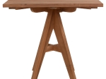 ΤΡΑΠΕΖΙ LEO HM9622.11 ΤΕΤΡΑΓΩΝΟ ΜΑΣΙΦ ΞΥΛΟ ΤΕΑΚ 80X80x75Υεκ.