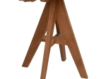 ΤΡΑΠΕΖΙ LEO HM9622.11 ΤΕΤΡΑΓΩΝΟ ΜΑΣΙΦ ΞΥΛΟ ΤΕΑΚ 80X80x75Υεκ.