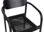 ΠΟΛΥΘΡΟΝΑ OSLO HM9636.12 ΞΥΛΟ TEAK ΜΑΥΡΟ & ΜΑΥΡΟ ΣΧΟΙΝΙ 55x54x80Yεκ.