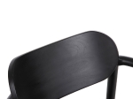 ΠΟΛΥΘΡΟΝΑ OSLO HM9636.12 ΞΥΛΟ TEAK ΜΑΥΡΟ & ΜΑΥΡΟ ΣΧΟΙΝΙ 55x54x80Yεκ.