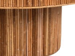 ΤΡΑΠΕΖΙ ΣΑΛΟΝΙΟΥ GATSBY ΣΤΡΟΓΓΥΛΟ HM9651 RATTAN ΧΡΩΜΑ ΦΥΣΙΚΟ Φ100x50Y εκ.