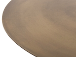 ΤΡΑΠΕΖΙ ΣΑΛΟΝΙΟΥ CUTTY HM9722 ΜΕΤΑΛΛIKO ΣΕ ΜΑΥΡΟ-ΣΚΟΥΡΟ ΧΑΛΚΙΝΟ Φ76x45,5Yεκ