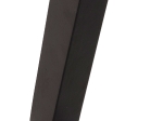 ΚΑΡΕΚΛΑ HANA HM9746.01 RUBBERWOOD ΣΕ ΜΑΥΡΟ ΧΡΩΜΑ-ΜΠΕΖ ΥΦΑΣΜΑ 55x60x84Yεκ.