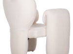 ΠΟΛΥΘΡΟΝΑ HARTT HM9777.05 ΛΕΥΚΟ TEDDY ΥΦΑΣΜΑ 84x74x87Yεκ.