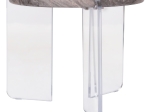 ΤΡΑΠΕΖΙ ΣΑΛΟΝΙΟΥ ACRYCON HM9780.01 MDF ME ΥΔΑΤΟΑΠΩΘΗΤΙΚΗ ΕΠΙΣΤΡΩΣΗ-ΑΚΡΥΛΙΚΑ ΠΟΔΙΑ Φ64x51Yεκ.