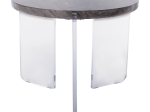 ΤΡΑΠΕΖΙ ΣΑΛΟΝΙΟΥ ACRYCON HM9780.01 MDF ME ΥΔΑΤΟΑΠΩΘΗΤΙΚΗ ΕΠΙΣΤΡΩΣΗ-ΑΚΡΥΛΙΚΑ ΠΟΔΙΑ Φ64x51Yεκ.