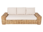 ΚΑΝΑΠΕΣ ΤΡΙΘΕΣΙΟΣ ΕΞ.ΧΩΡΟΥ TROPEL HM9808 ΞΥΛΟ MANGO-RATTAN ΦΥΣΙΚΟ-ΛΕΥΚΑ ΜΑΞΙΛΑΡΙΑ 216x88x85Υεκ