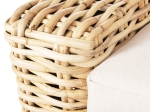 ΚΑΝΑΠΕΣ ΤΡΙΘΕΣΙΟΣ ΕΞ.ΧΩΡΟΥ TROPEL HM9808 ΞΥΛΟ MANGO-RATTAN ΦΥΣΙΚΟ-ΛΕΥΚΑ ΜΑΞΙΛΑΡΙΑ 216x88x85Υεκ