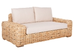 ΚΑΝΑΠΕΣ 2-ΘΕΣΙΟΣ TROPEL HM9809 ΞΥΛΟ MANGO-RATTAN ΦΥΣΙΚΟ-ΛΕΥΚΑ ΜΑΞΙΛΑΡΙΑ 192x88x70-85Υεκ.