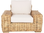 ΠΟΛΥΘΡΟΝΑ TROPEL HM9810 ΞΥΛΟ MANGO-RATTAN ΦΥΣΙΚΟ-ΛΕΥΚΑ ΜΑΞΙΛΑΡΙΑ 110x88x70-85Υεκ.