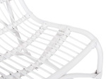 ΠΟΛΥΘΡΟΝΑ GRINN HM9815.03 ΡΑΒΔΟΙ RATTAN ΣΕ ΛΕΥΚΟ 56,5x73,5x79,5Υ εκ.