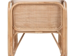 ΠΟΛΥΘΡΟΝΑ WENDY HM9816 RATTAN ΣΕ ΦΥΣΙΚΟ ΧΡΩΜΑ-ΛΕΥΚΑ ΜΑΞΙΛΑΡΙΑ 73x72x84Yεκ.