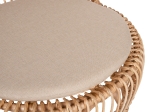 ΠΟΛΥΘΡΟΝΑ ENTROPY HM9840.01 RATTAN ΦΥΣΙΚΟ ΜΕ ΕΚΡΟΥ ΜΑΞΙΛΑΡΙ 80x97x85Υεκ.