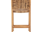 ΣΚΑΜΠΟ ΜΠΑΡ WALTER HM9842 ΞΥΛO TEAK ΣΕ ΦΥΣΙΚΟ-ΨΑΘΑ 46x55x96Υεκ.