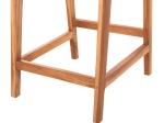 ΣΚΑΜΠΟ ΜΠΑΡ WALTER HM9842 ΞΥΛO TEAK ΣΕ ΦΥΣΙΚΟ-ΨΑΘΑ 46x55x96Υεκ.