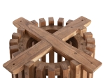 ΒΑΣΗ BAR STAND ΕΣΩΤ.ΧΩΡΟΥ ΜΕΣ.ΥΨΟΥΣ ΣΤΡΟΓΓΥΛΗ FRANTZ HM9857.11 MINDI ΞΥΛΟ ΣΕ ΦΥΣΙΚΟ Φ40x90Υεκ.
