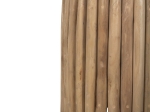 ΤΡΑΠΕΖΙ ΣΑΛΟΝΙΟΥ ΣΤΡΟΓΓΥΛΟ COOTER HM9865 ΚΛΑΔΙΑ TEAK-ΦΥΣΙΚΟ Φ39x40,5Υεκ.