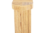 ΚΟΝΣΟΛΑ ΟΒΑΛ GATSBY HM9871 ΦΥΣΙΚΟ RATTAN ΣΕ ΦΥΣΙΚΟ ΧΡΩΜΑ 110x45x74,5Υεκ.