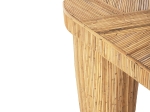 ΚΟΝΣΟΛΑ ΟΒΑΛ GATSBY HM9871 ΦΥΣΙΚΟ RATTAN ΣΕ ΦΥΣΙΚΟ ΧΡΩΜΑ 110x45x74,5Υεκ.