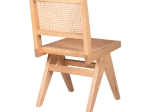 ΚΑΡΕΚΛΑ FREDRIK HM9873 ΞΥΛΟ ΦΡΑΞΙΝΟΥ ΚΑΙ RATTAN ΣΕ ΦΥΣΙΚΟ ΧΡΩΜΑ 45x55,5x83Yεκ.